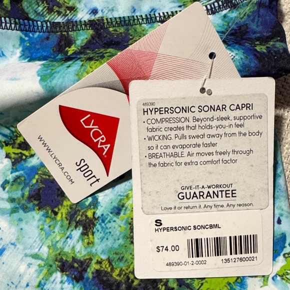 Athleta Hypersonic Sonar Capri Leggings - Picture 4 of 5